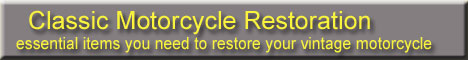 Tips and tricks to restore your vintage motorcycle Great help restoring vinatge bikes